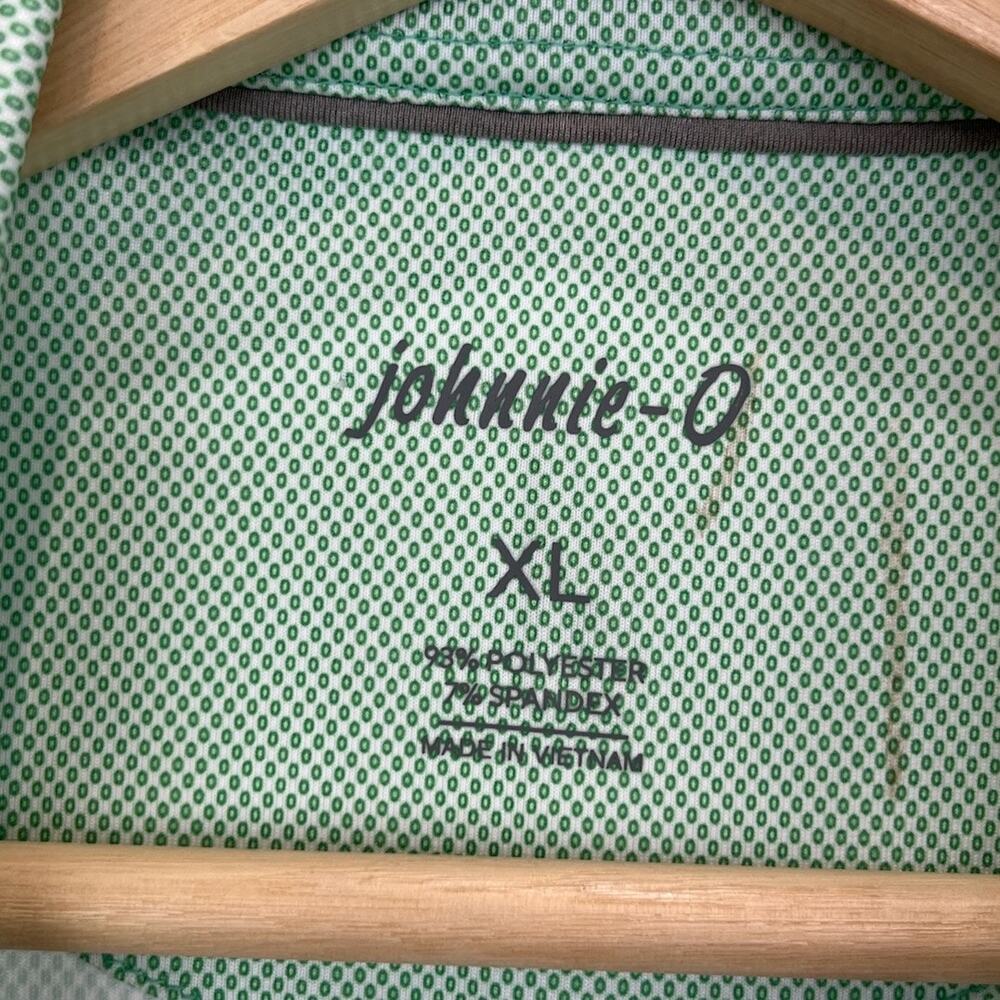 JOHNNIE-O Poe Polo Short Sleeve Golf Shirt  Size XL JMPO4110 Kelly Green - Picture 4 of 6